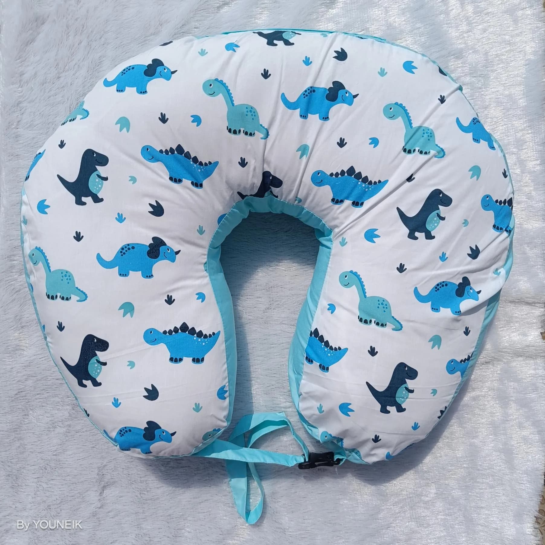 Feeding Pillow With Buckle | Recron Filling 