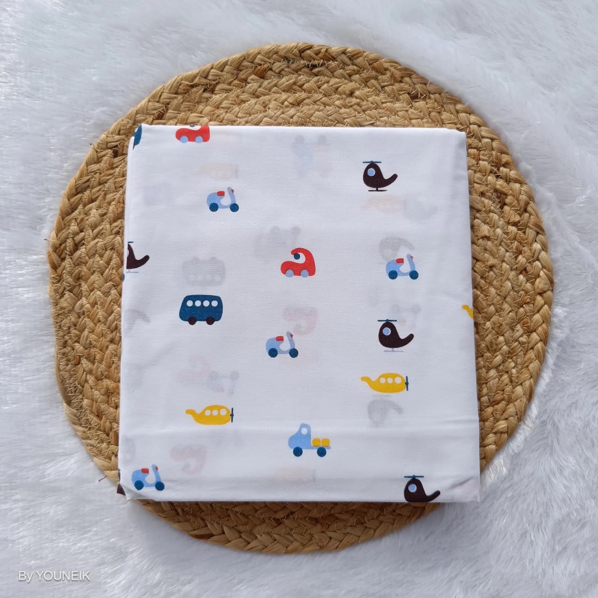 Cotton Thottil/Cradle | 3.5m | White  Vehicles 
