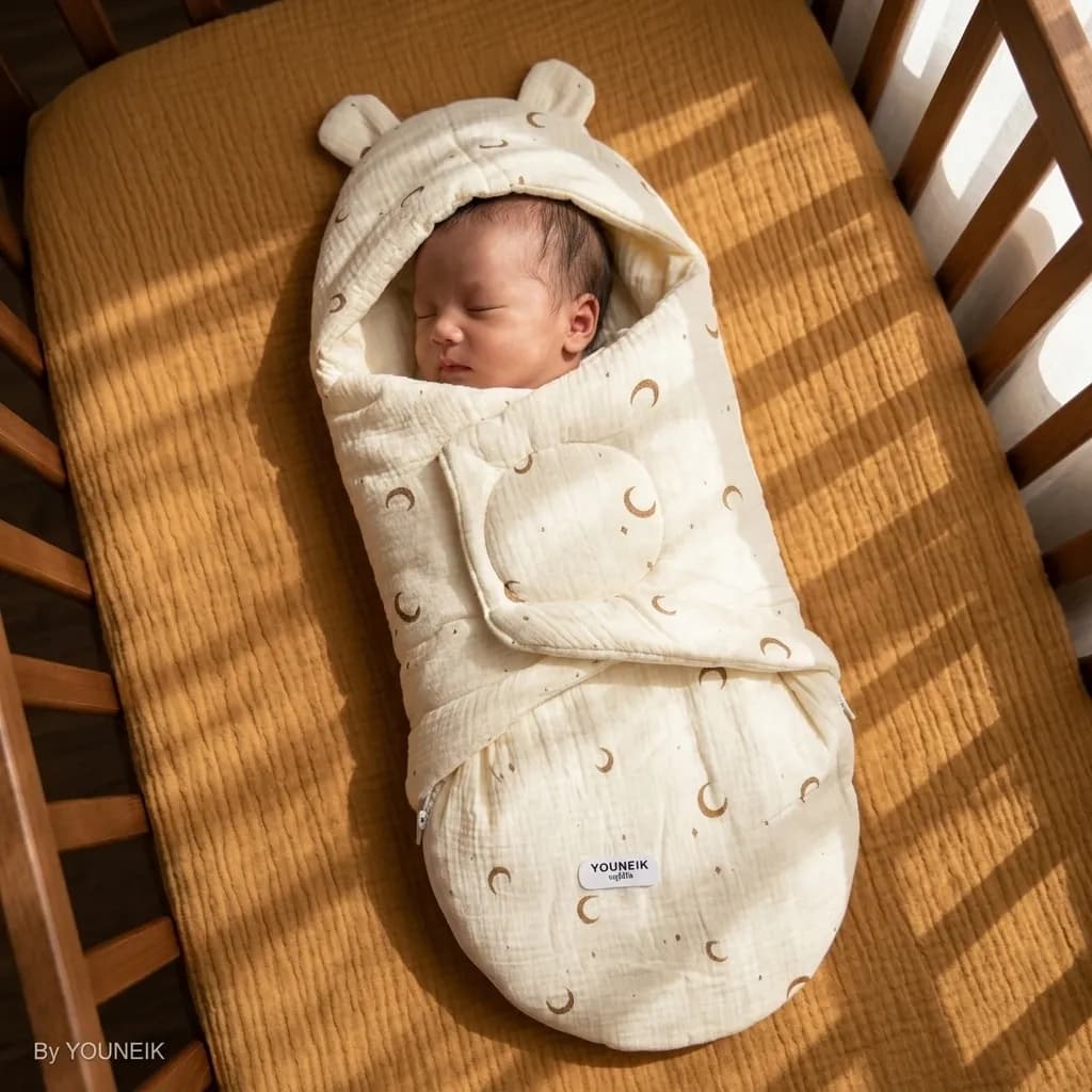 Ultra Soft Muslin Baby Sleeping Nest