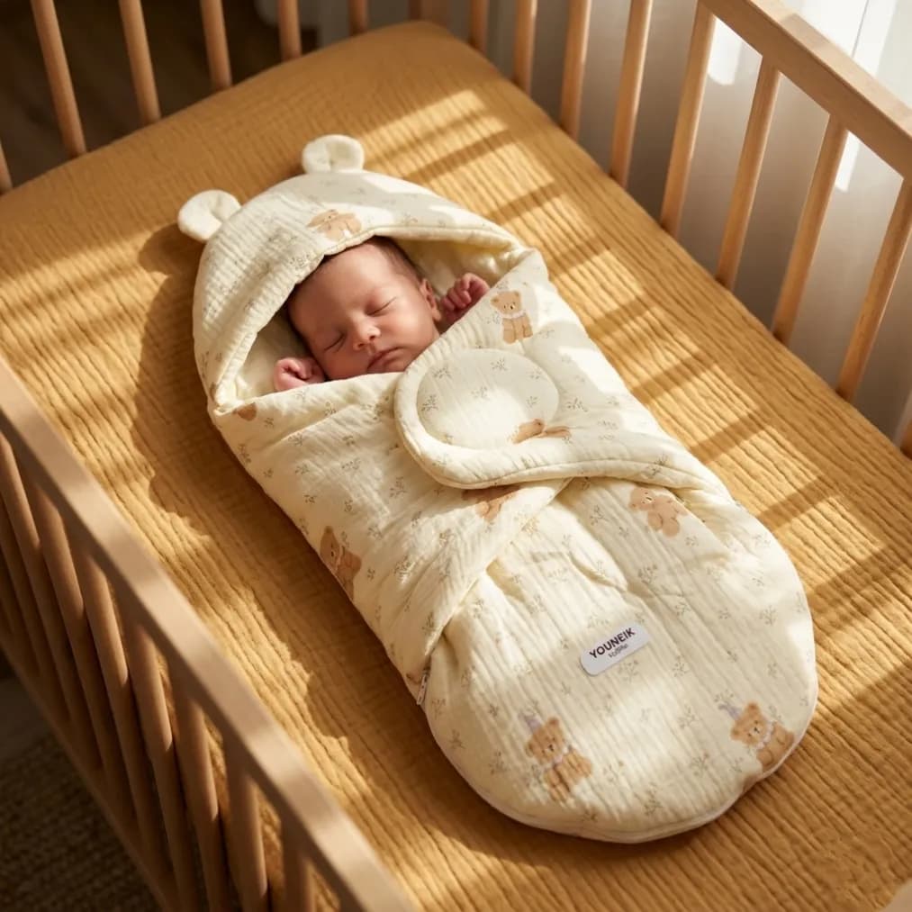 Ultra Soft Muslin Baby Sleeping Nest