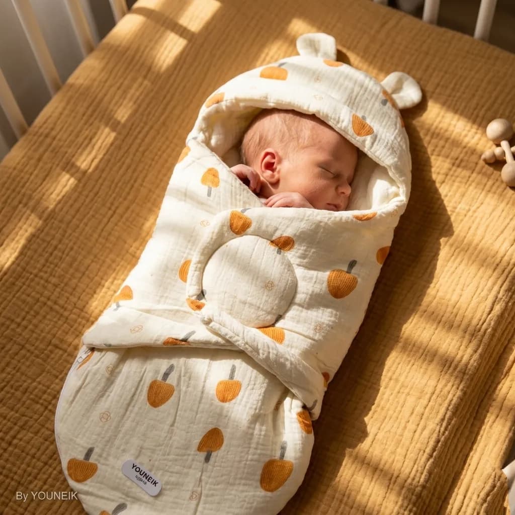 Ultra Soft Muslin Baby Sleeping Nest