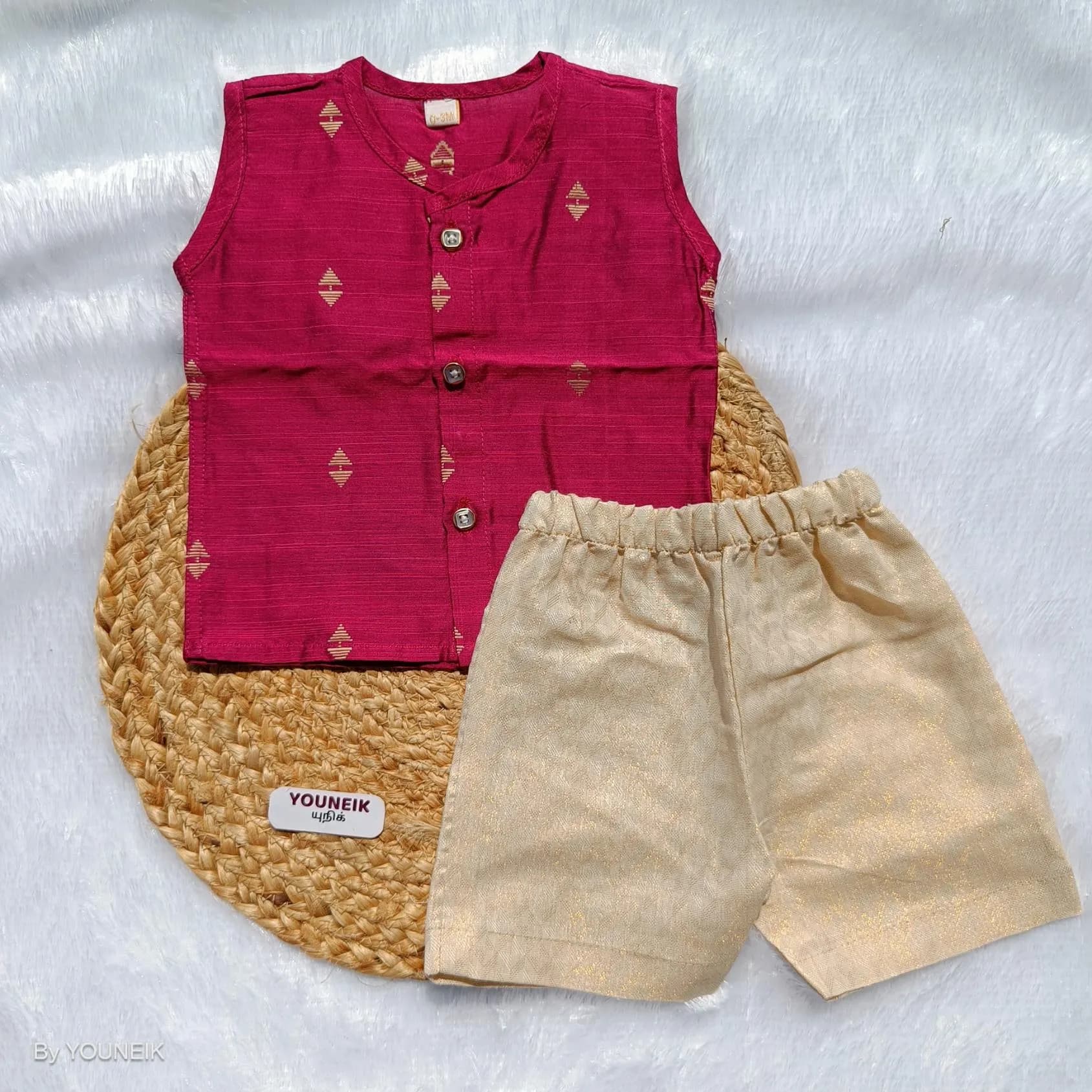 Baby Ethnic Jabla Shorts EJS06