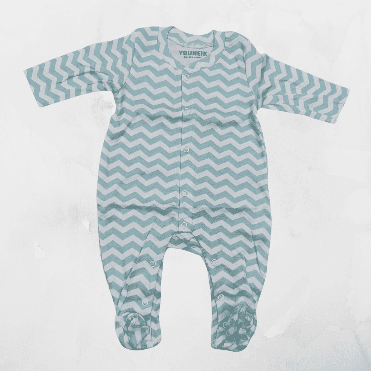 Sleepsuit/Full Rompers 0-3m Snap Button 