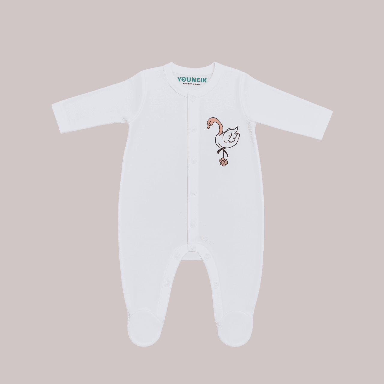 Sleepsuit/Full Rompers 0-3m Snap Button 