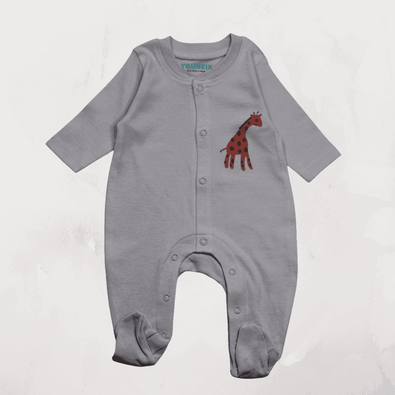 Sleepsuit/Full Rompers 0-3m Snap Button 