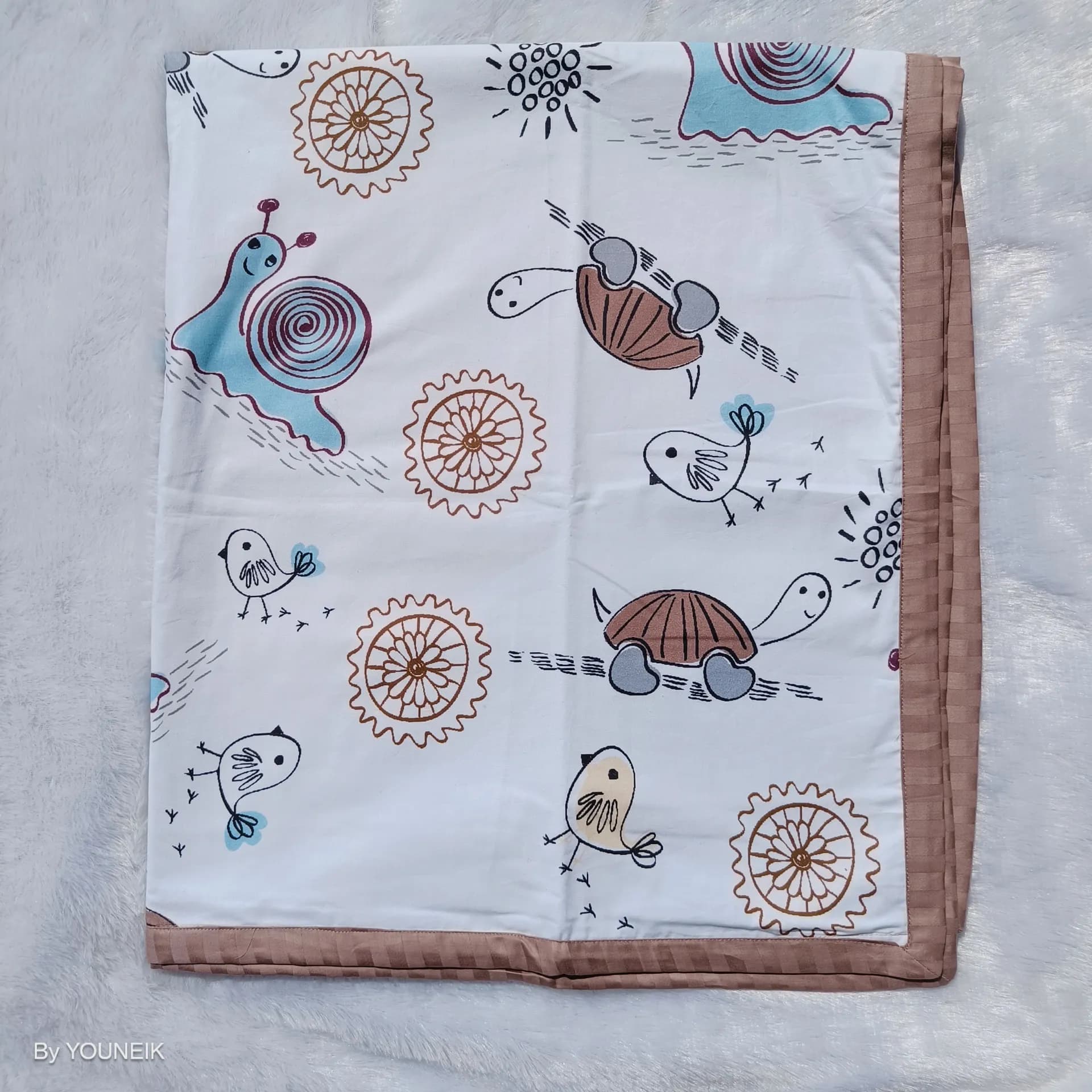 Kids Blanket  3 Layer Cotton | Soft Multipurpose Blanket | 110*150cm