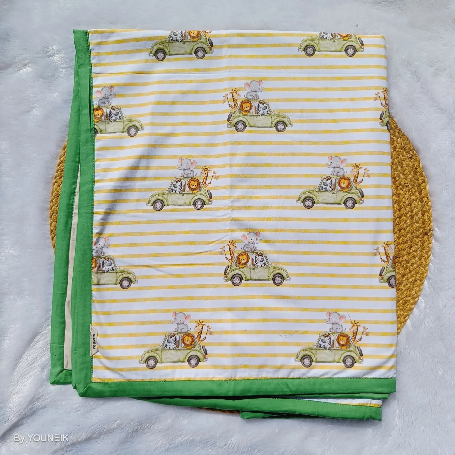 Kids Blanket  3 Layer Cotton | Soft Multipurpose Blanket | 110*150cm