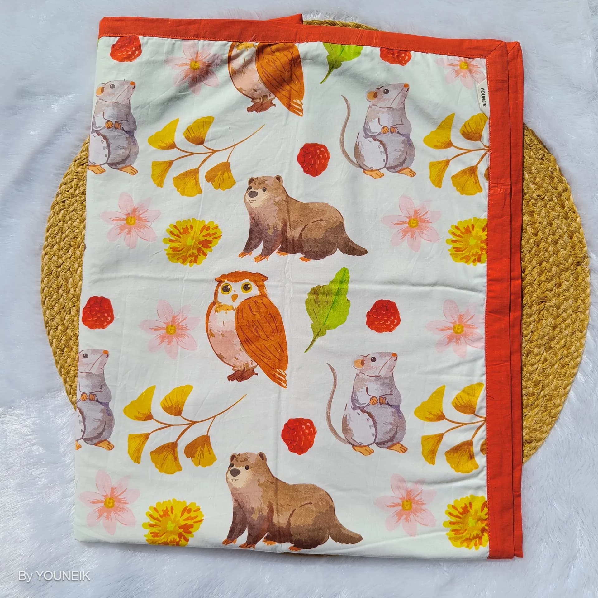 Kids Blanket  3 Layer Cotton | Soft Multipurpose Blanket | 110*150cm