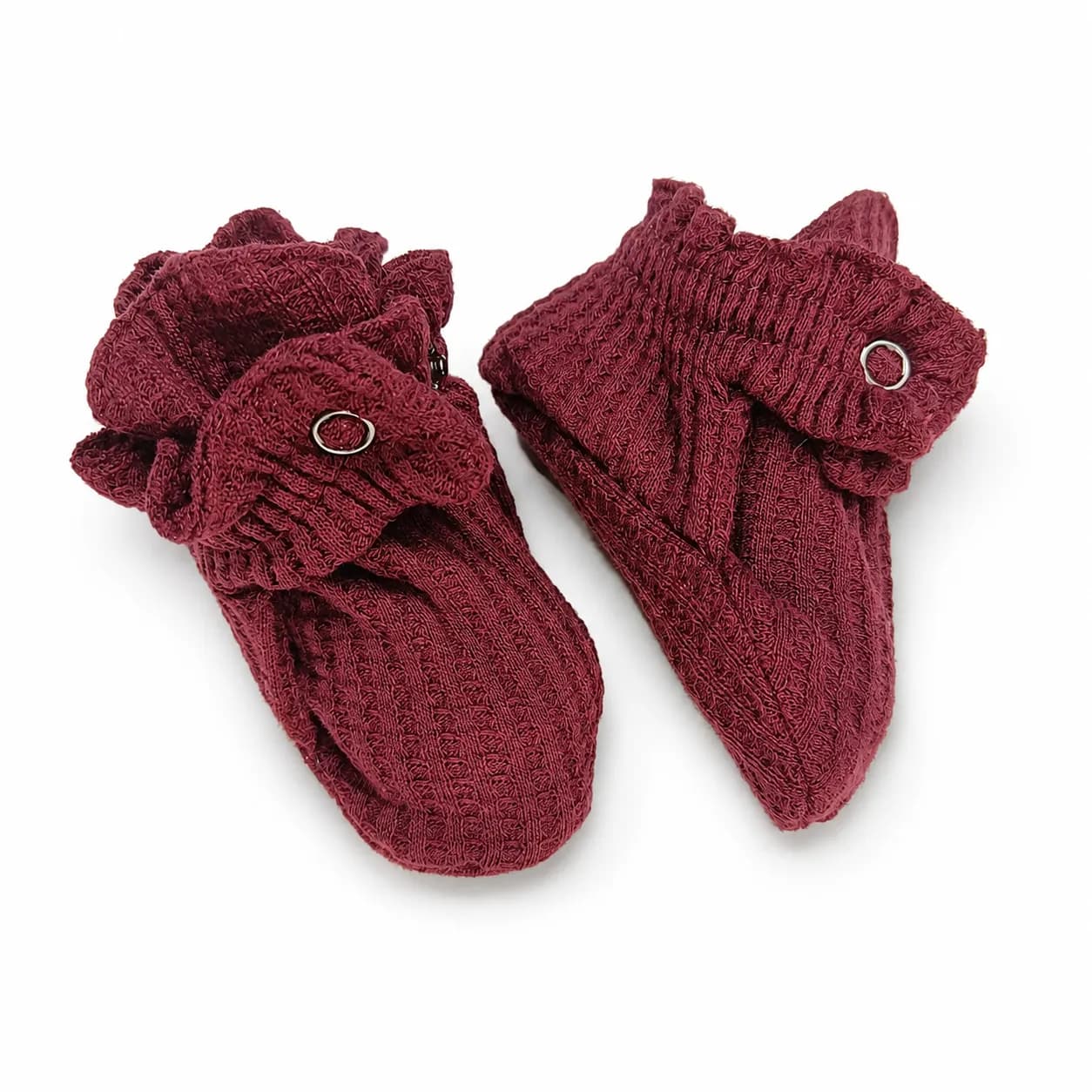 Baby No Fall Booties Cotton Solid Colour