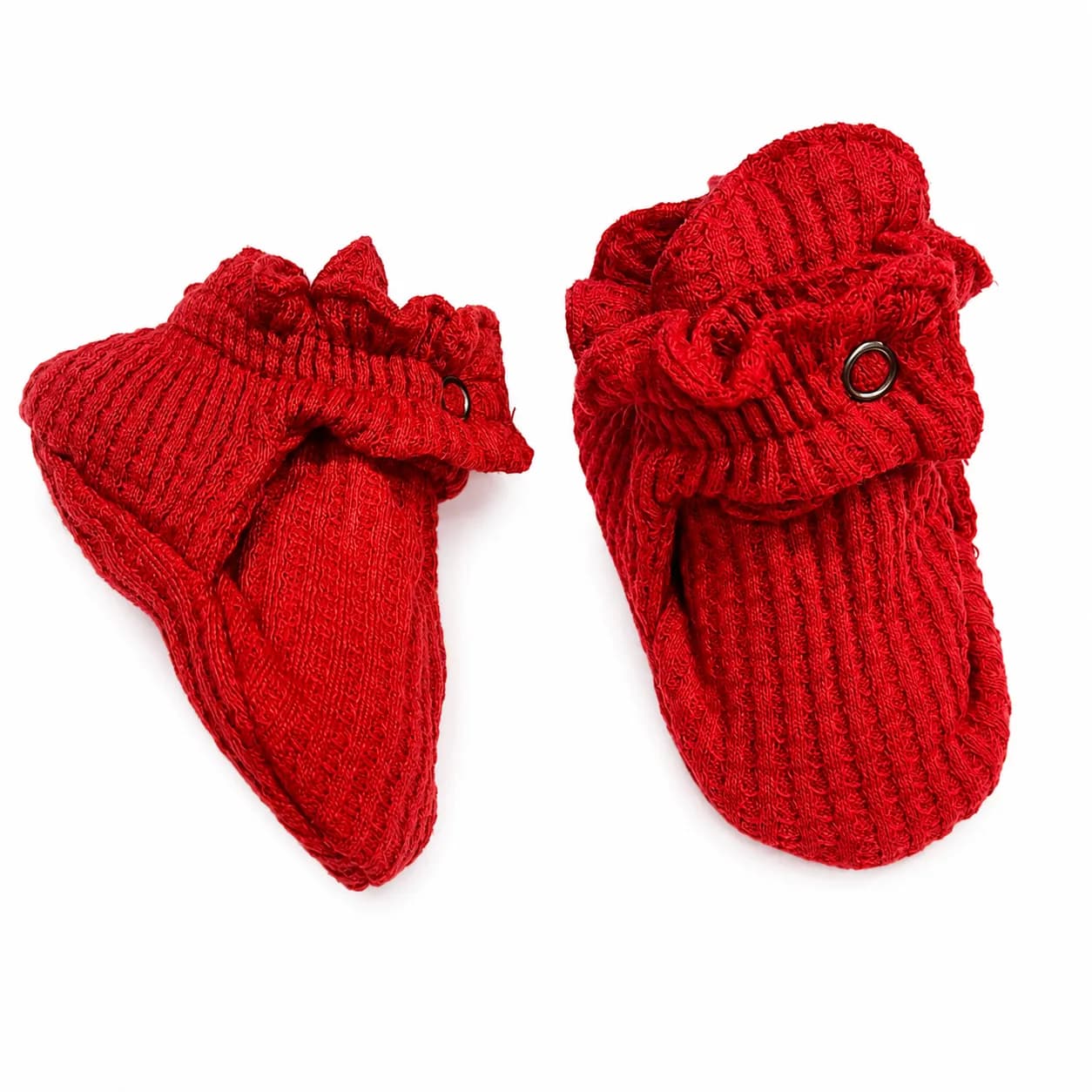 Baby No Fall Booties Cotton Solid Colour