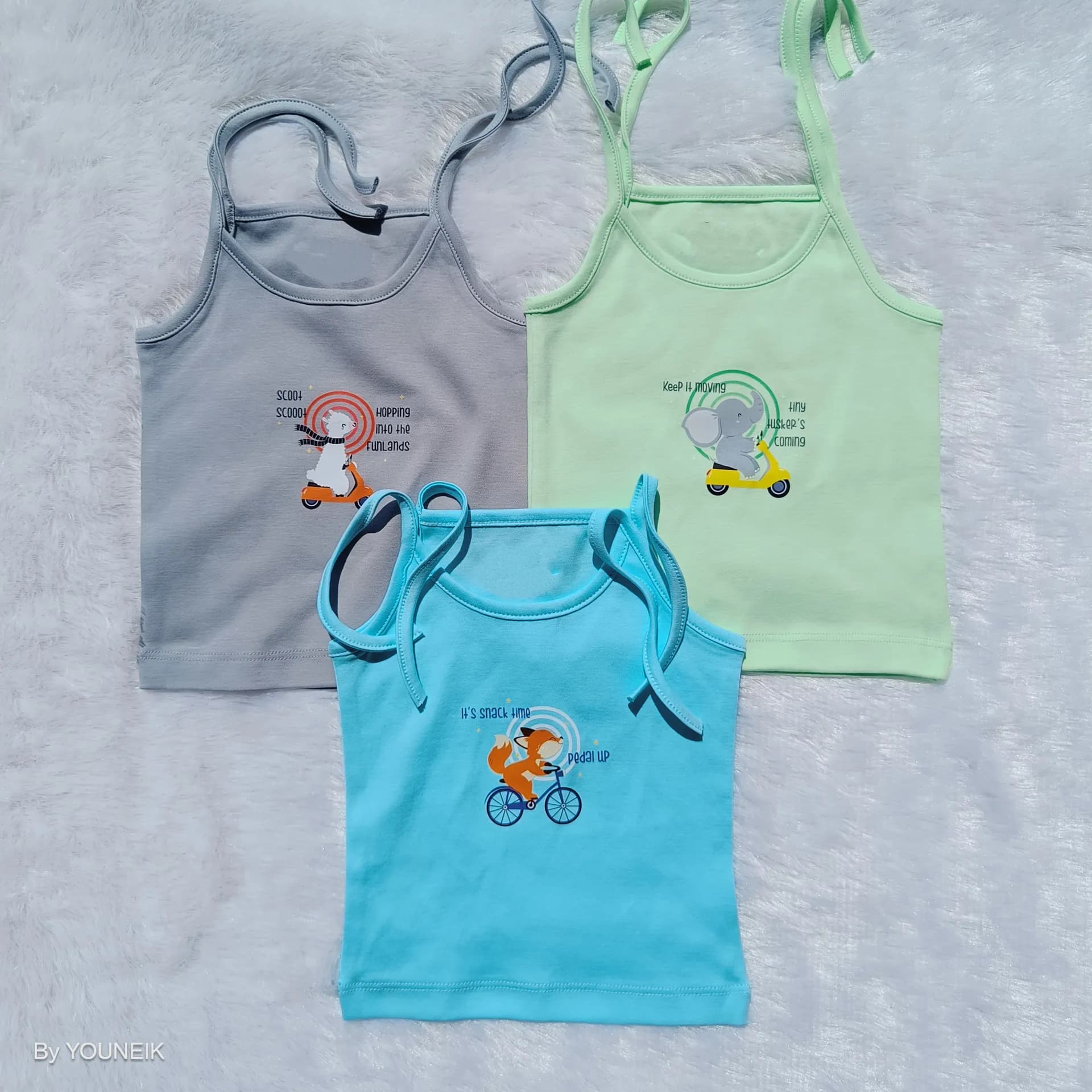KC Jabla Top Knot 3 Pieces Combo | Blue