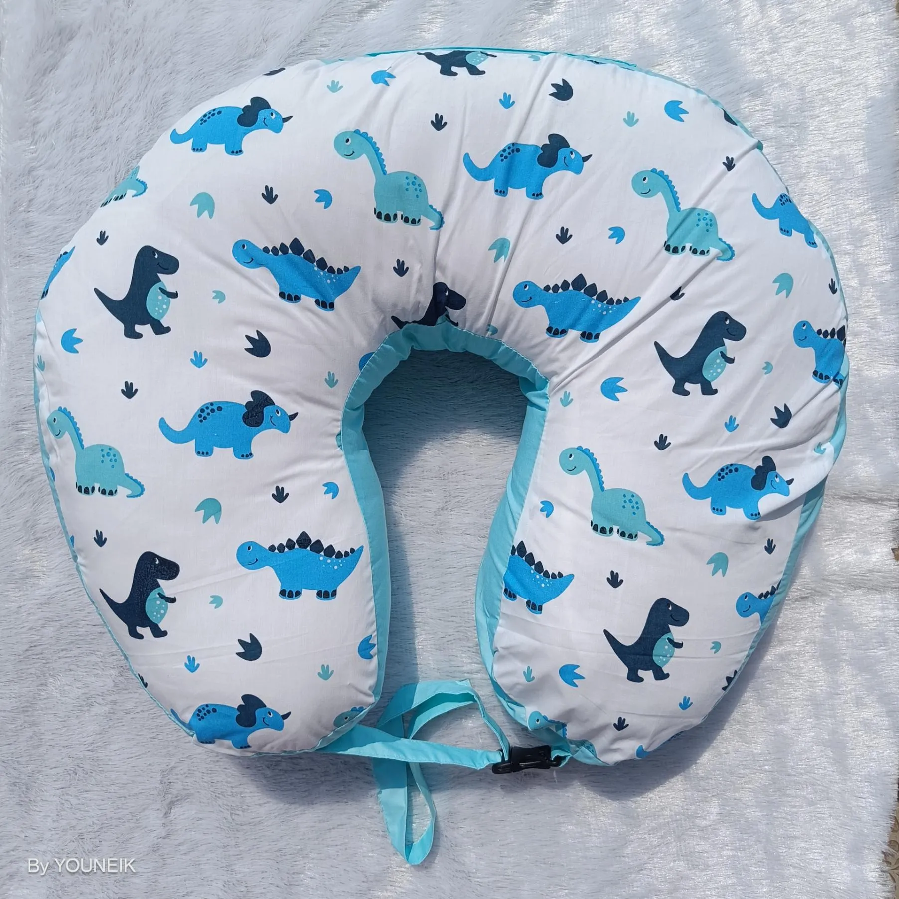 Feeding Pillow With Buckle | Recron Filling