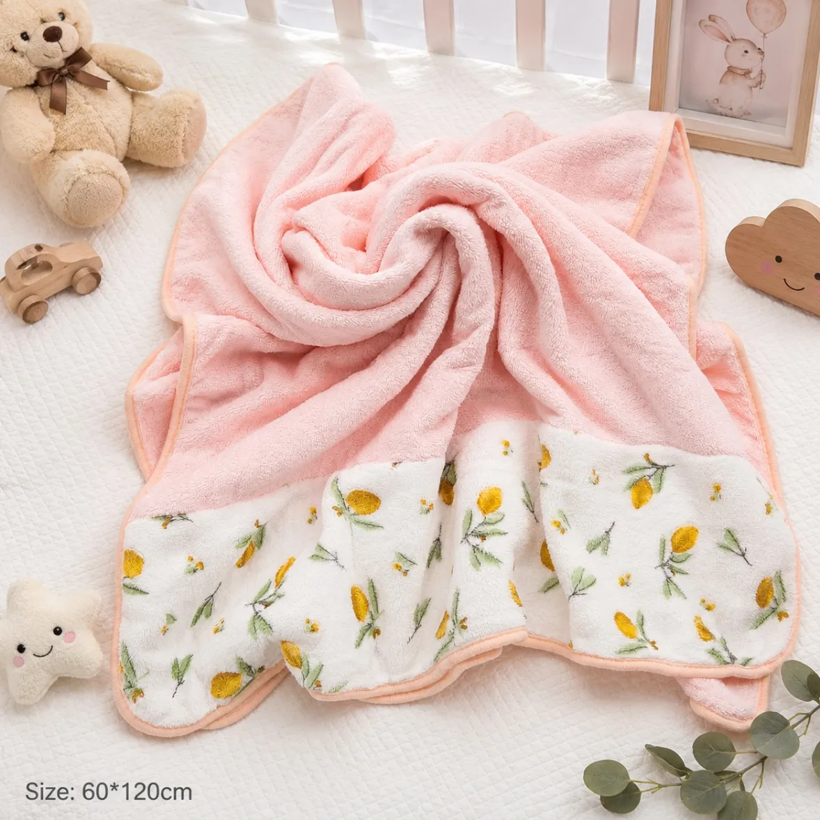 Luxury Microfiber Baby Bath Towel 60*120cm