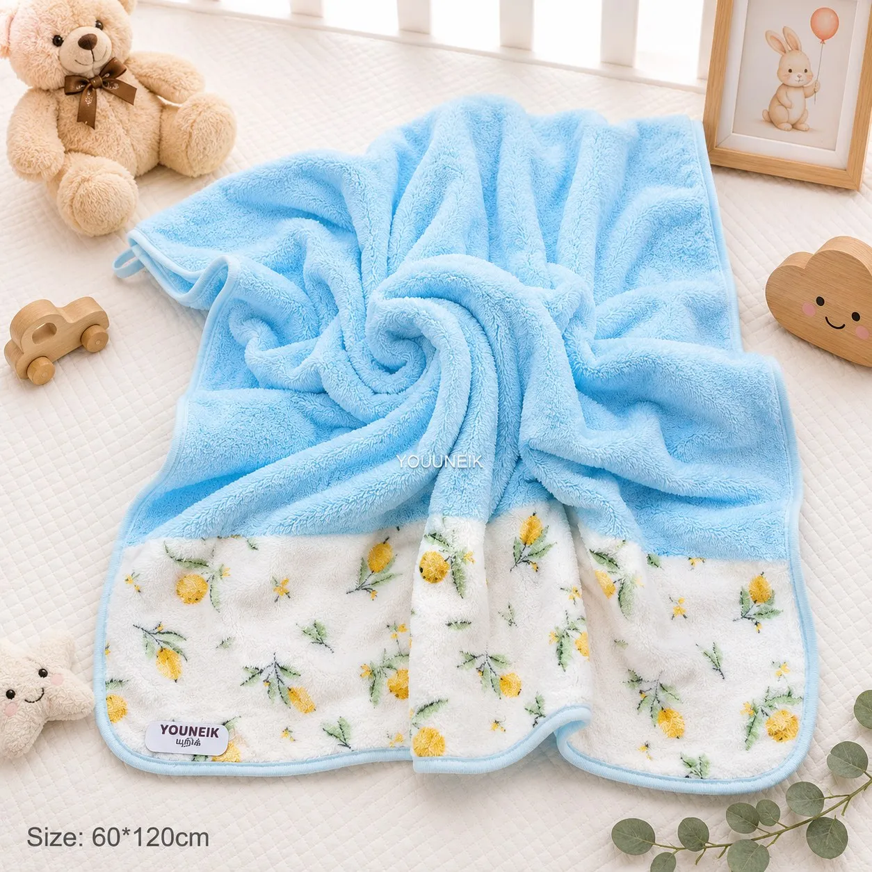 Luxury Microfiber Baby Bath Towel 60*120cm
