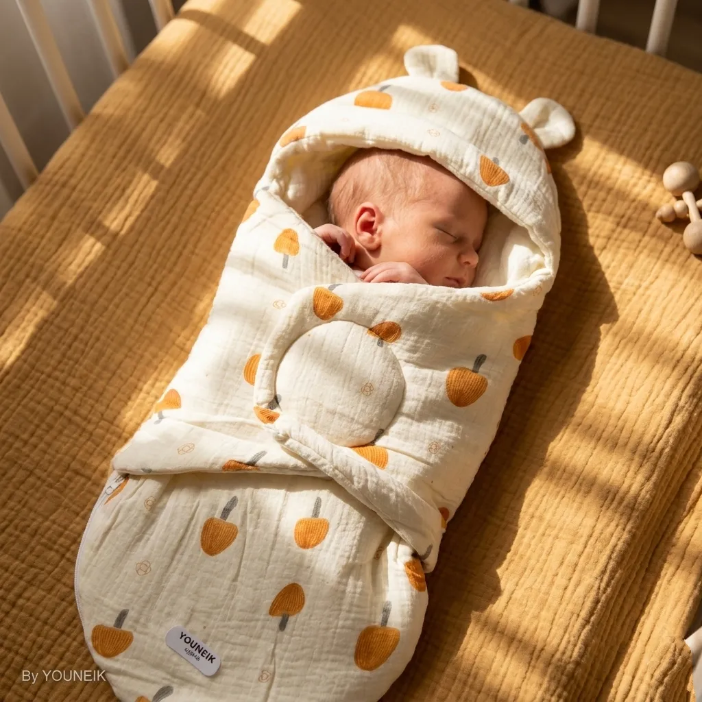 Ultra Soft Muslin Baby Sleeping Nest