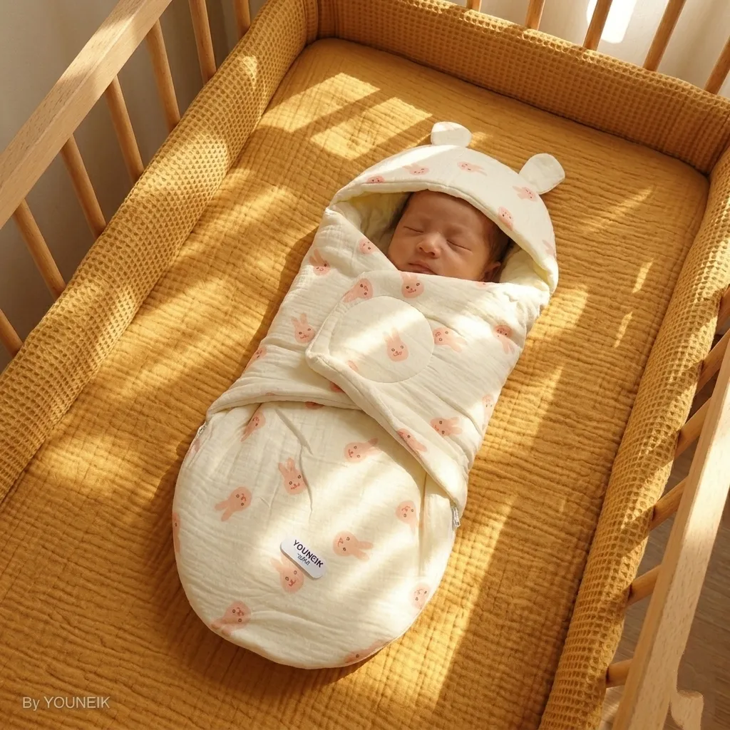 Ultra Soft Muslin Baby Sleeping Nest
