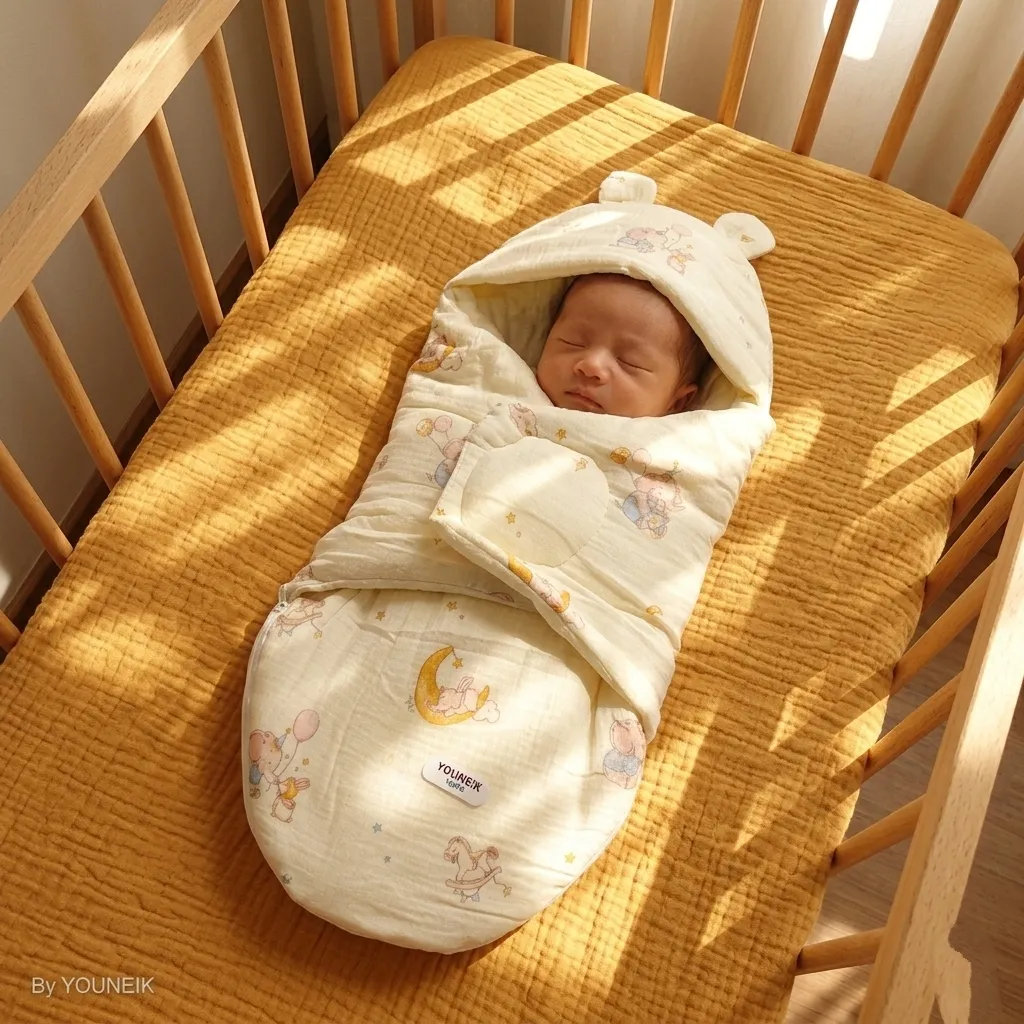 Ultra Soft Muslin Baby Sleeping Nest