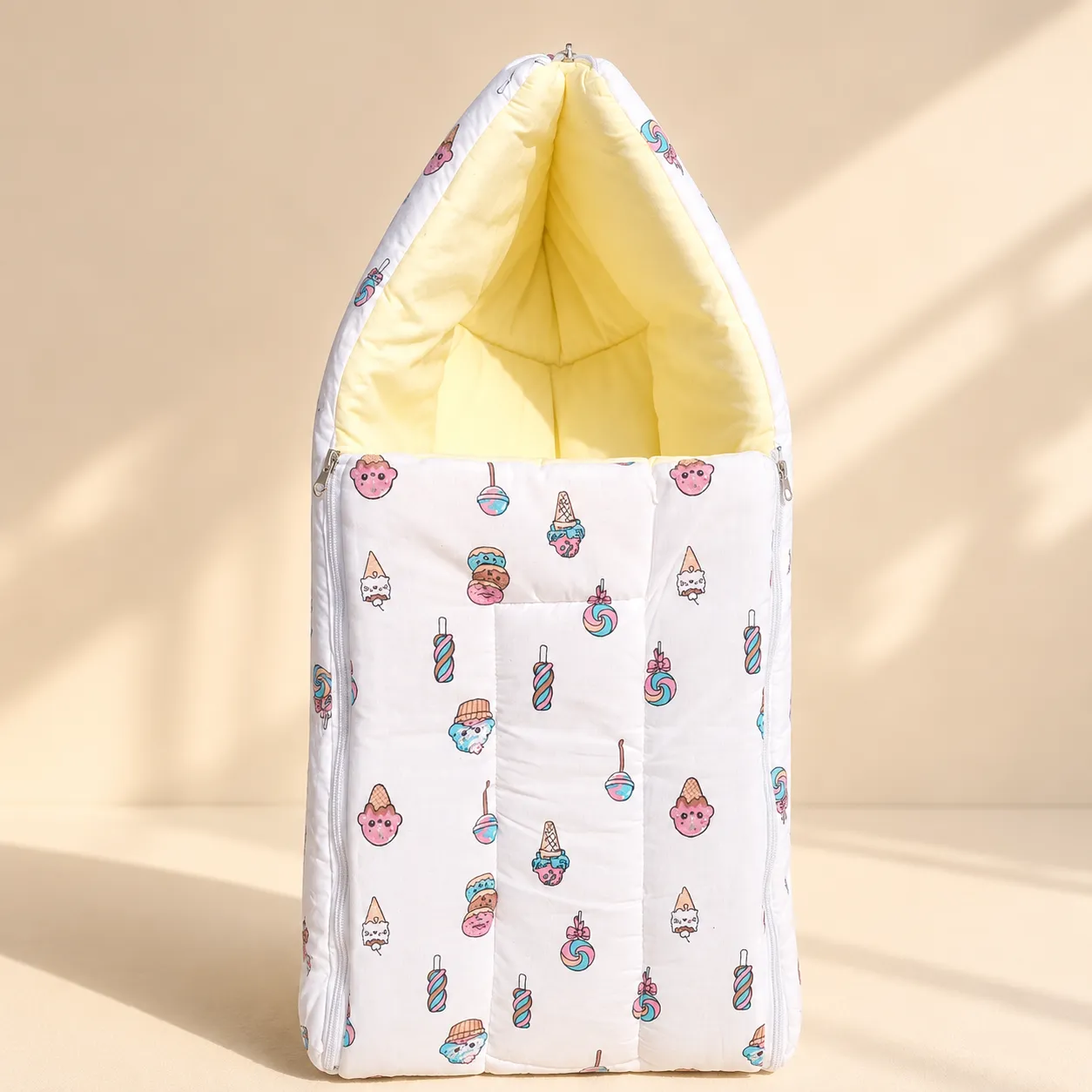 Extra Spacious Lightweight Baby Carry Bed | Cotton Outer