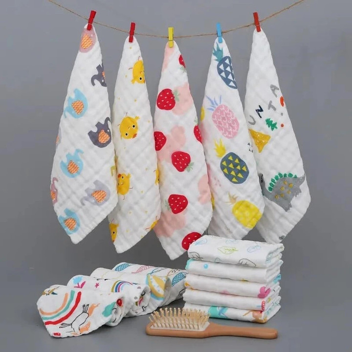 6L Muslin Wash Cloth 30*30cm