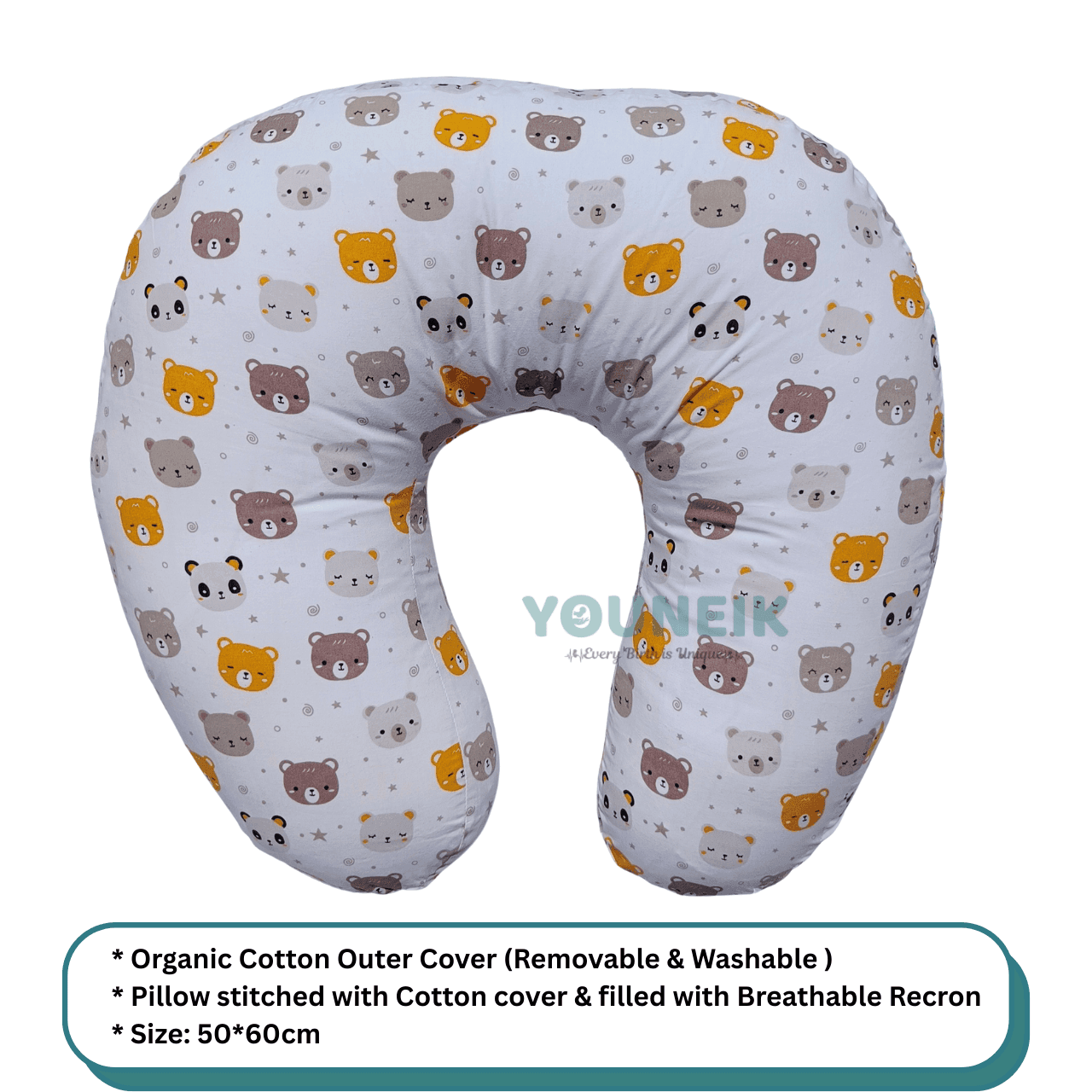 Feeding Pillow - Teddy Head