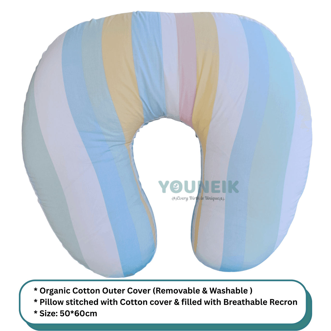 Feeding Pillow - Colour Lines