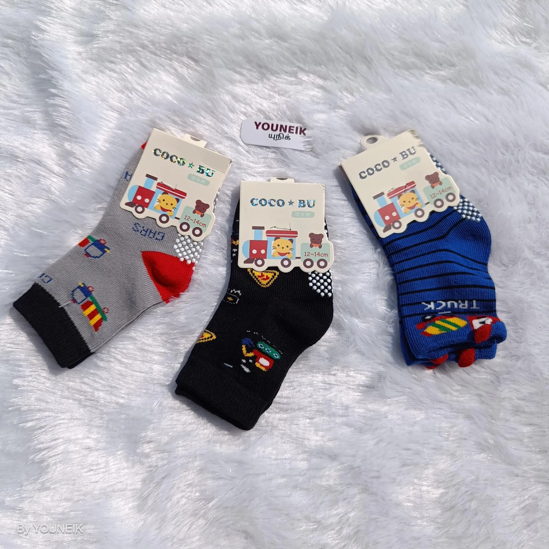 Anti Slippery Socks Pack of 3 - SC1