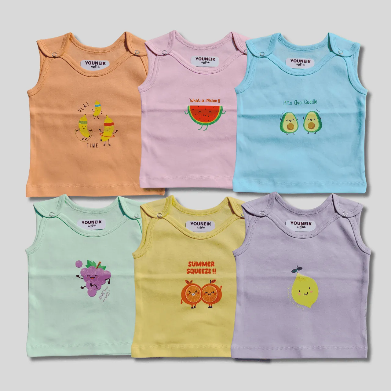 KC Jabla Shoulder Button 6pcs Combo