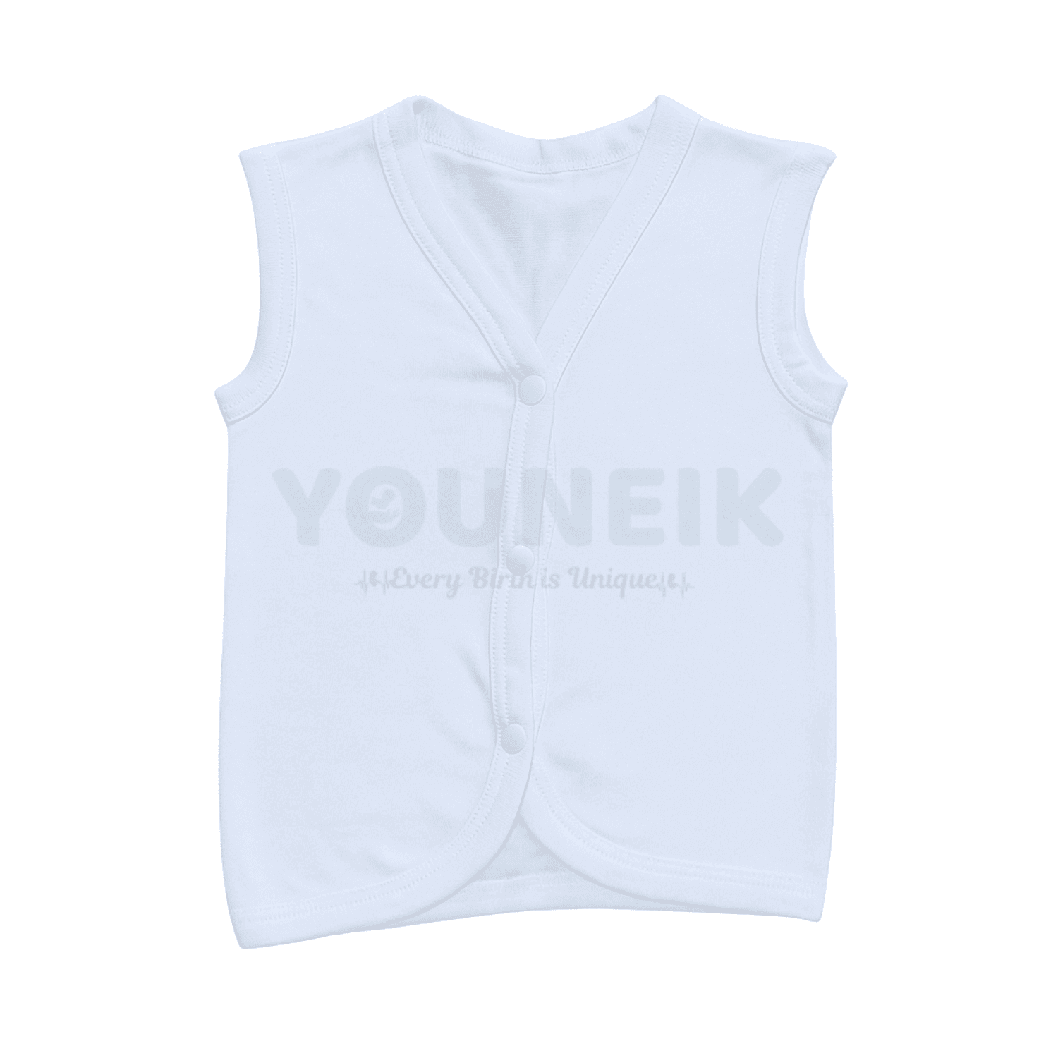 Knitted Cotton Jabla - White