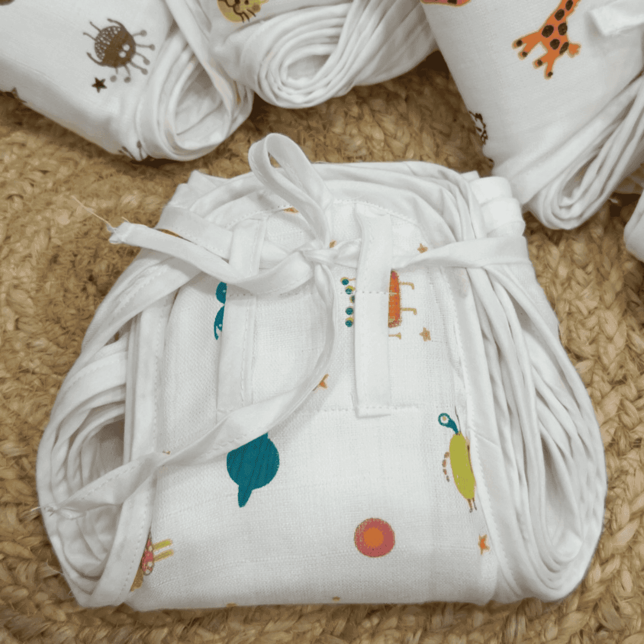 4L Muslin Langots 5p Combo - Cotton Modal