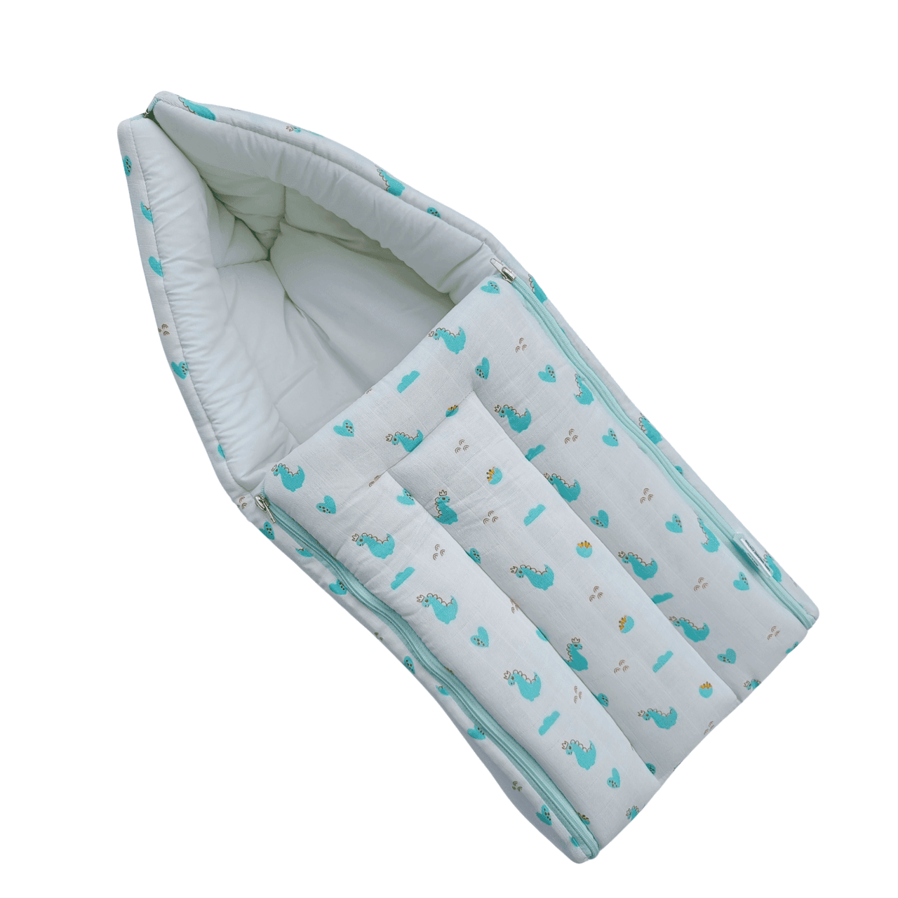 Organic Muslin Carry Bed - Lil Dragon