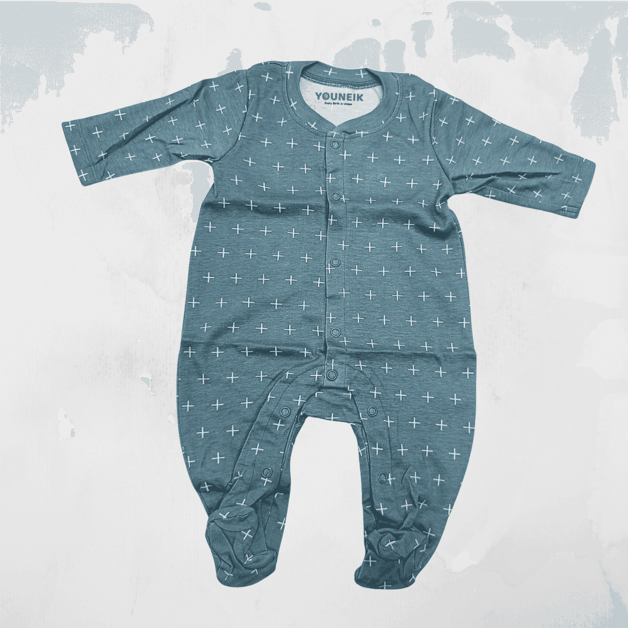 Sleepsuit/Full Rompers 0-3m Snap Button