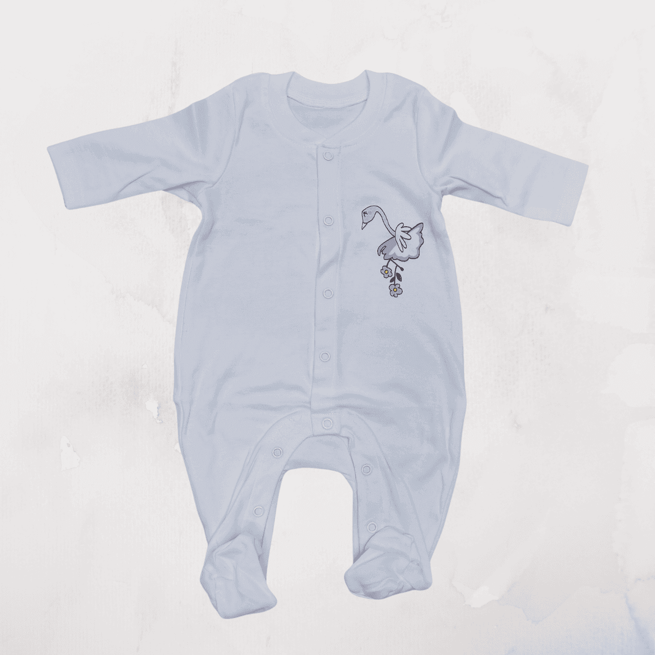 Sleepsuit/Full Rompers 0-3m Snap Button