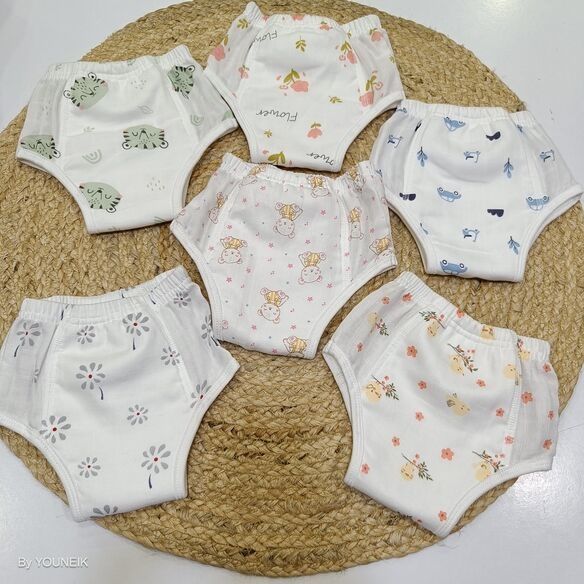 Ultra Padded Underwear | Organic Muslin Cotton 0 to 24 months