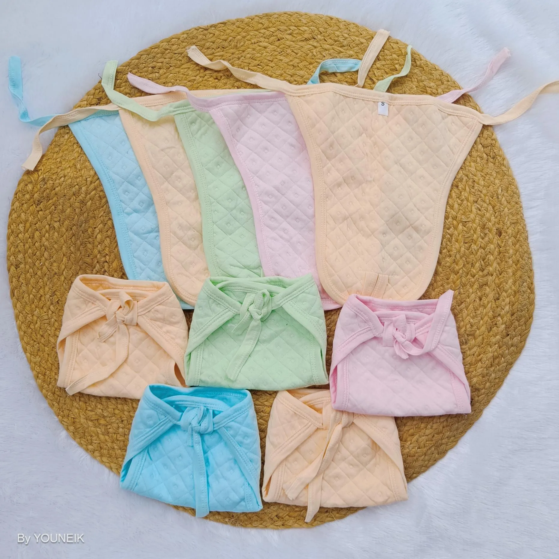 10pcs Langots/Nappy Jacquard