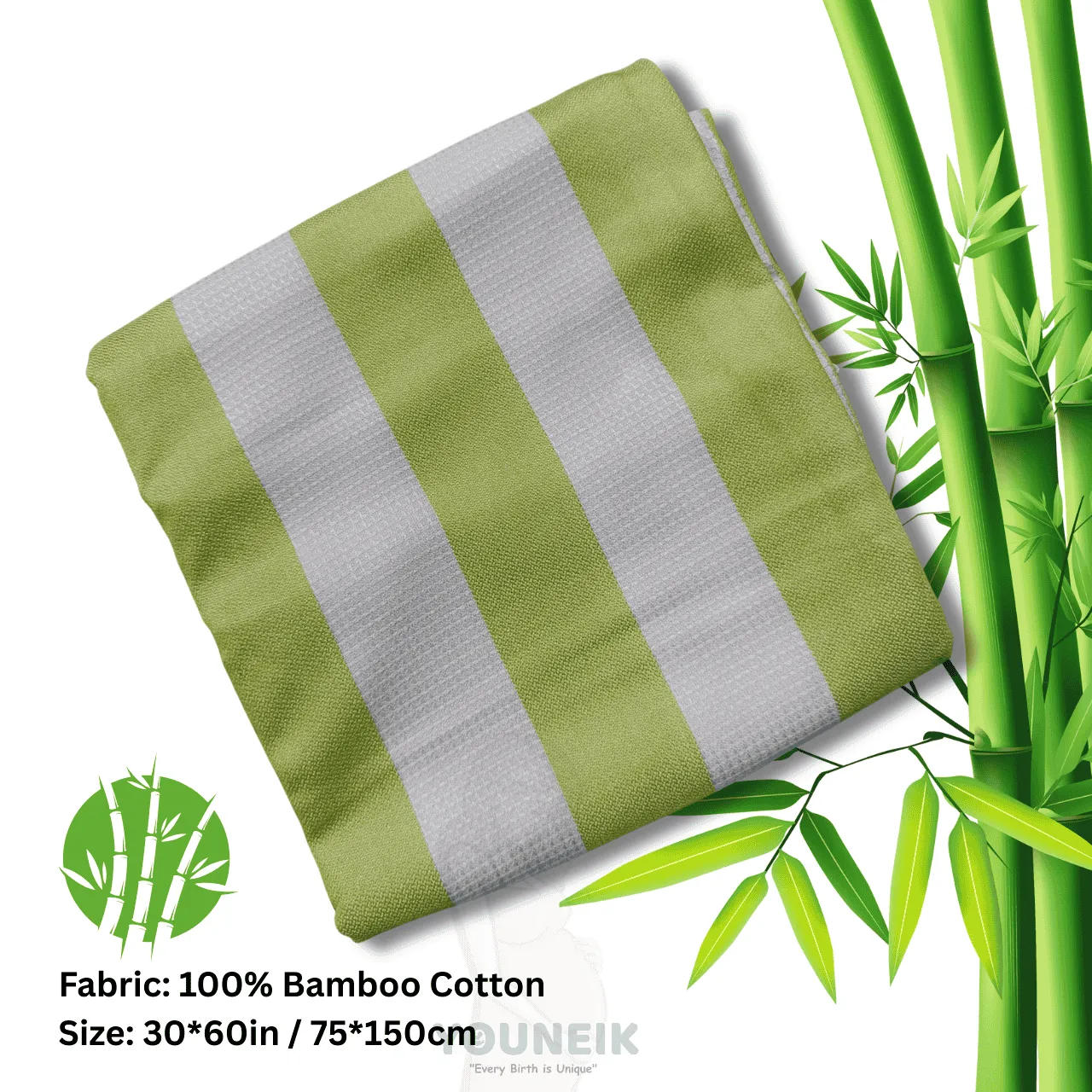 Ultra Soft Bamboo Cotton Bath Towel