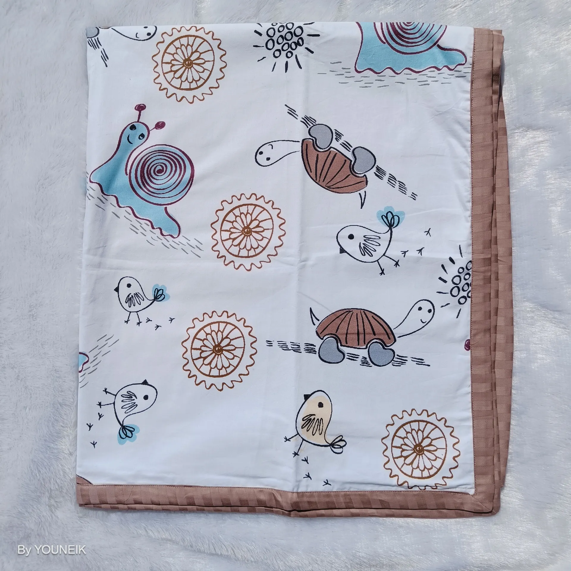Kids Blanket 3 Layer Cotton | Soft Multipurpose Blanket | 110*150cm