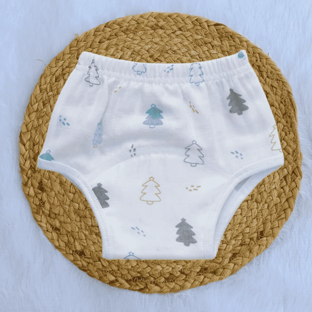 Half Padded Underwear | Organic Muslin Cotton 0 to 24 months