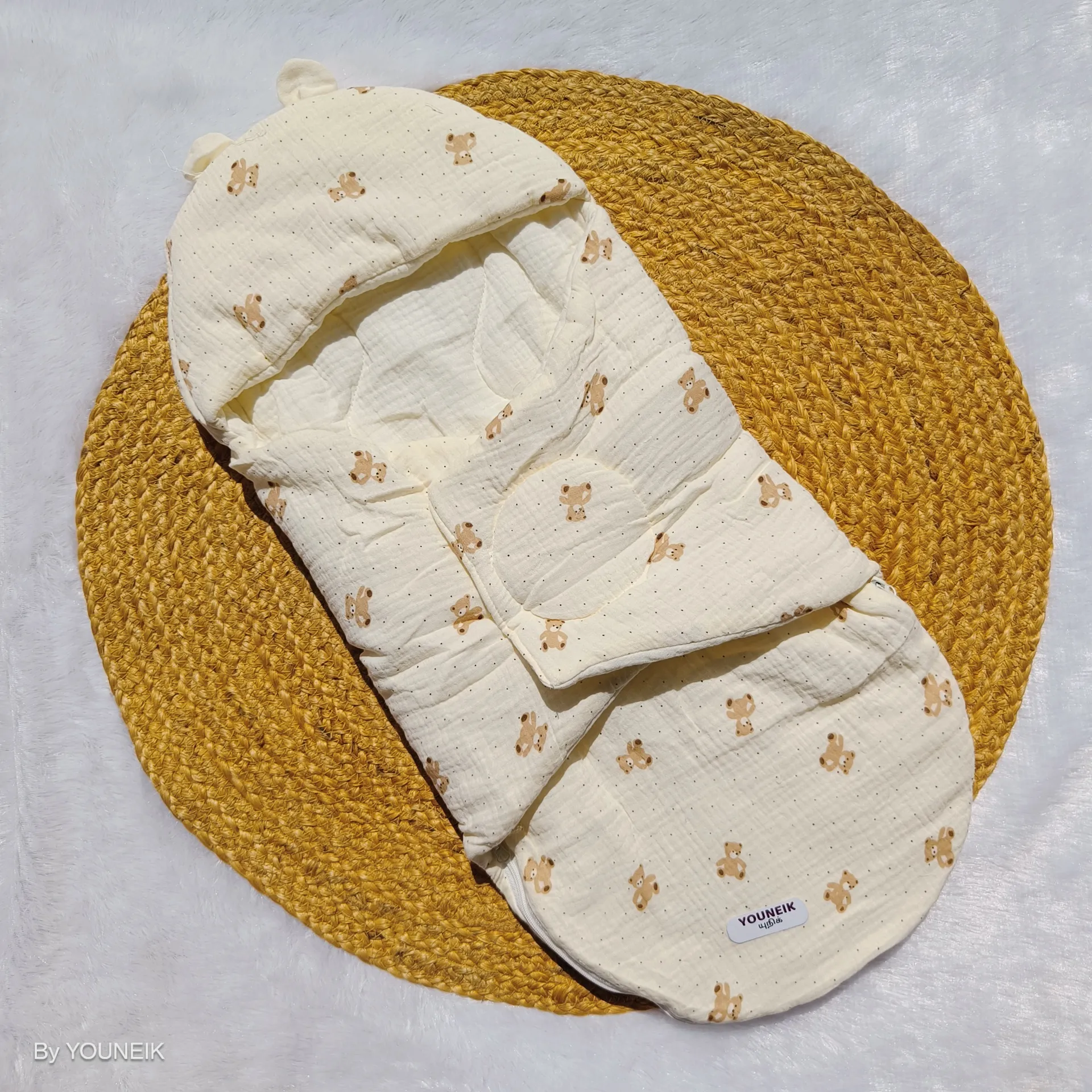 Ultra Soft Muslin Baby Sleeping Nest