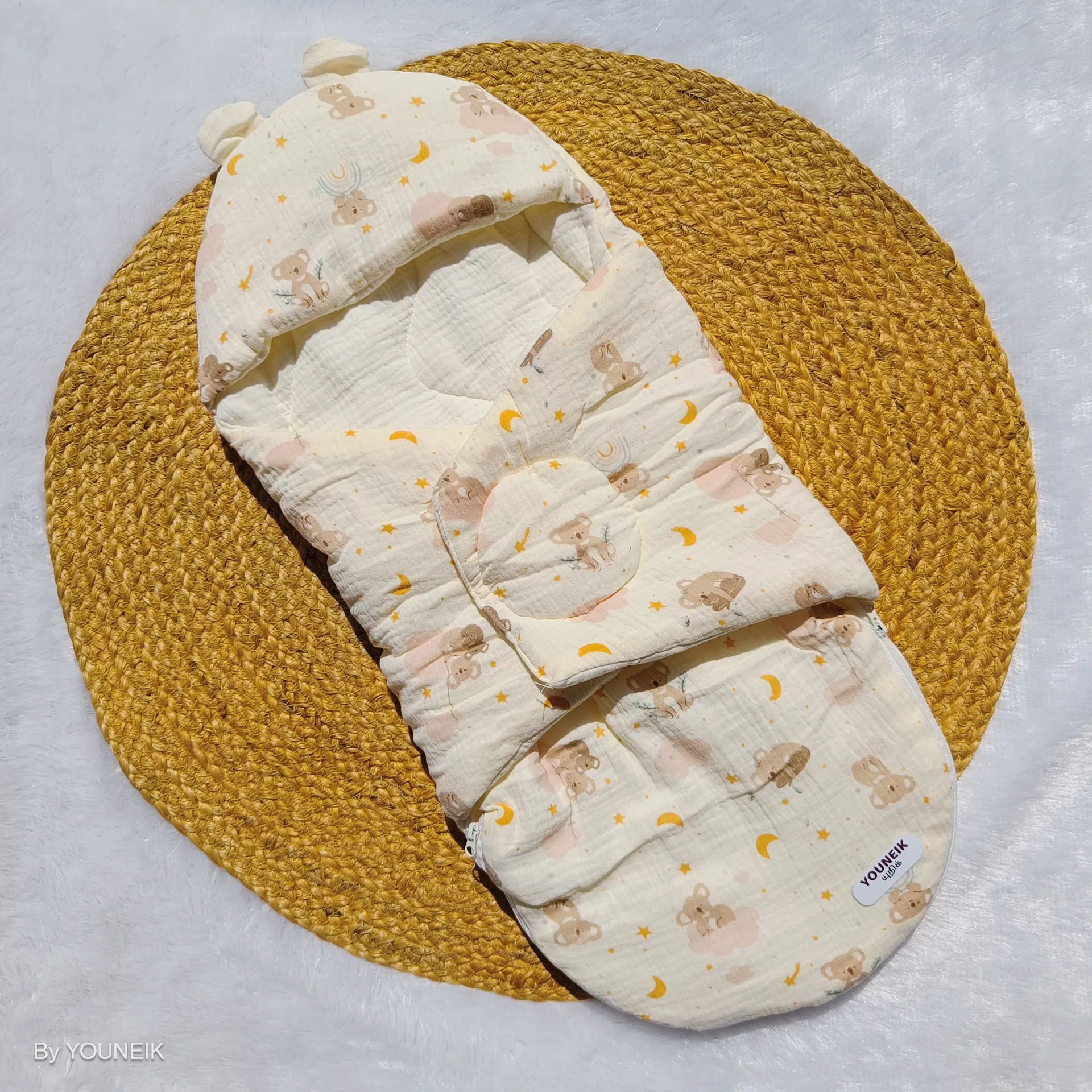 Ultra Soft Muslin Baby Sleeping Nest