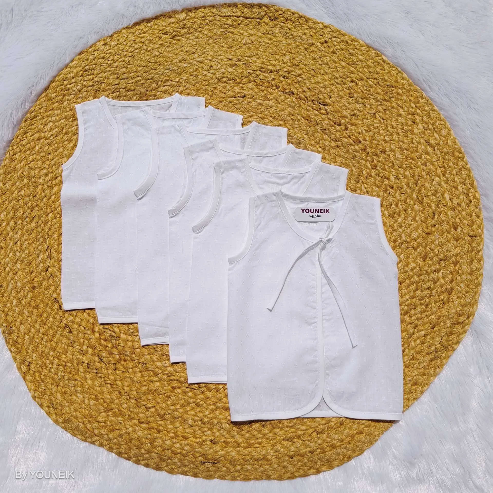 Pure Cotton Jabla – Chest Single Knot Style 6 Pieces