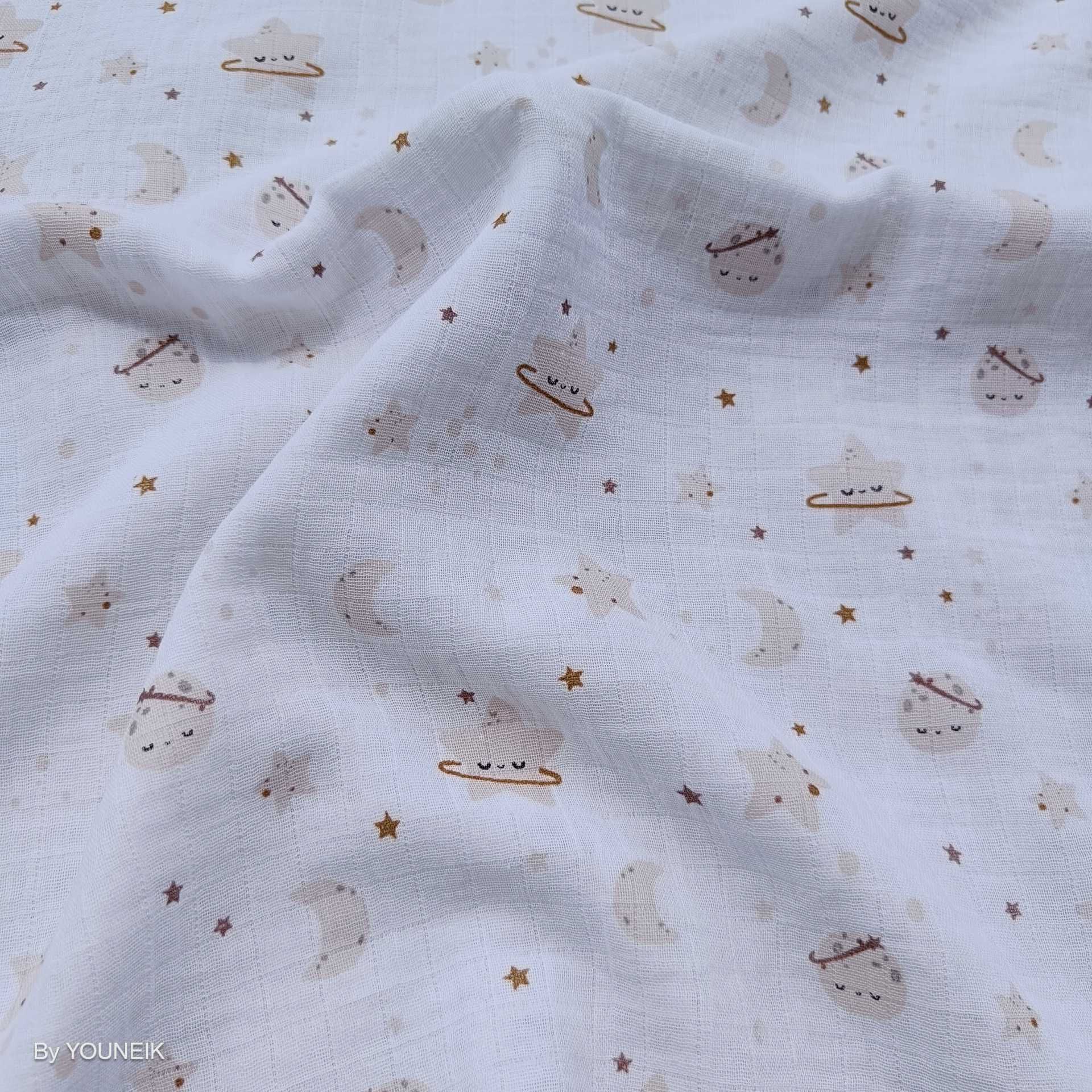 70*100cm | Muslin Cotton Towel - Star