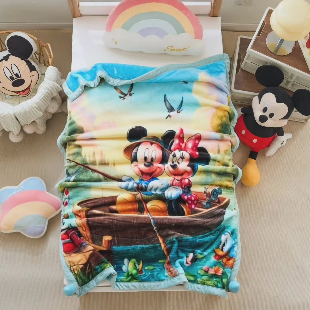 Double Layer Fleece Blanket 100*140cm